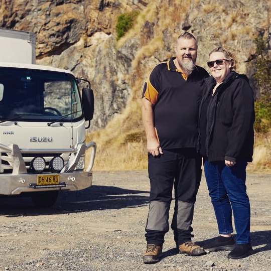 John and Leanne Cook, owners of The Junk Removers & Pick Up Pros, Coffs Harbour